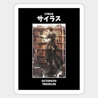 Cyrus Octopath Traveler Magnet